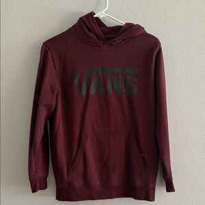 Vans Kids Dark Red Hoodie
